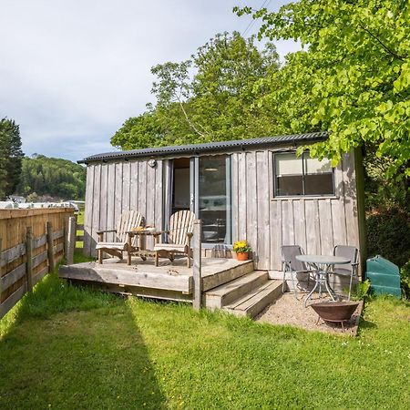Cefn Crib Cabins 매킨레스 외부 사진
