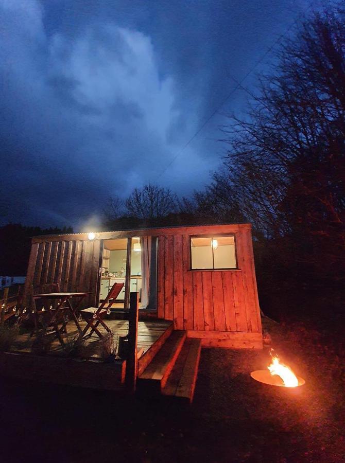 Cefn Crib Cabins 매킨레스 외부 사진