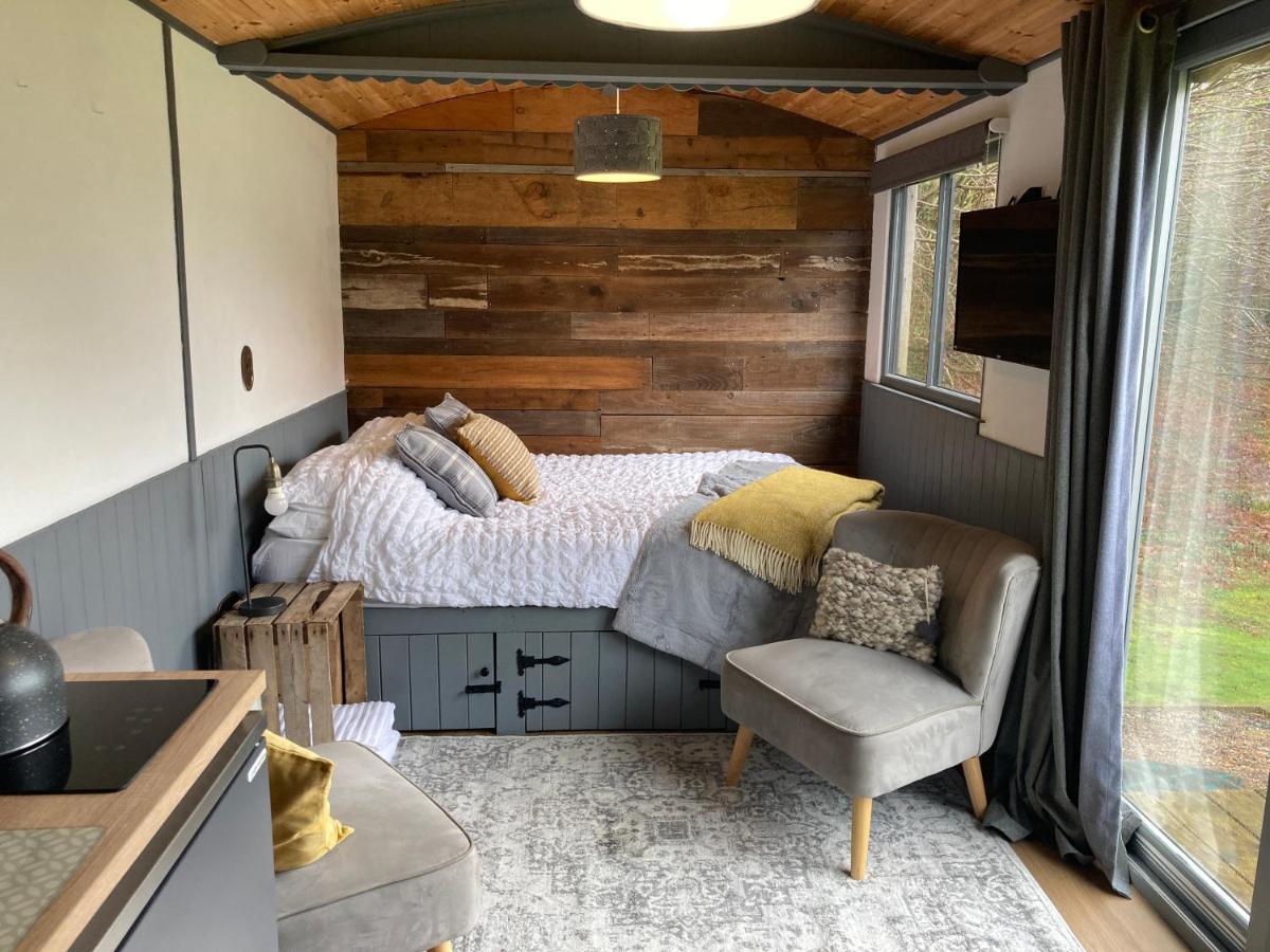 Cefn Crib Cabins 매킨레스 외부 사진