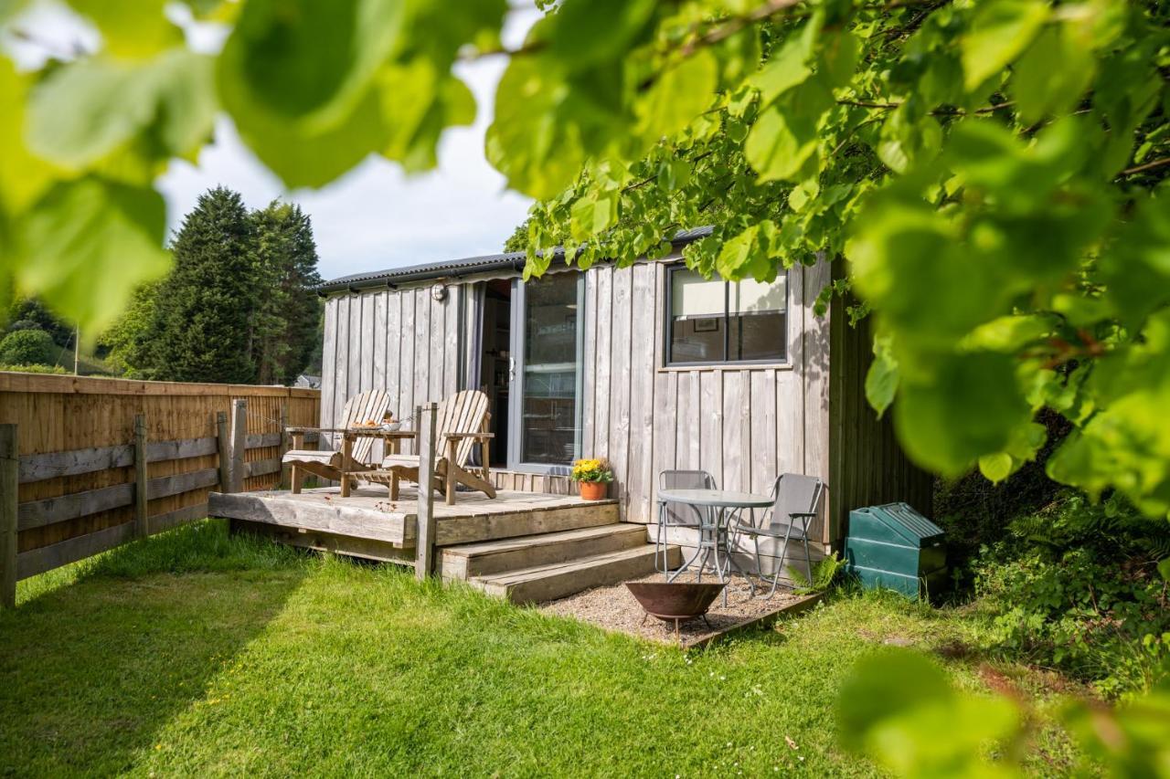 Cefn Crib Cabins 매킨레스 외부 사진