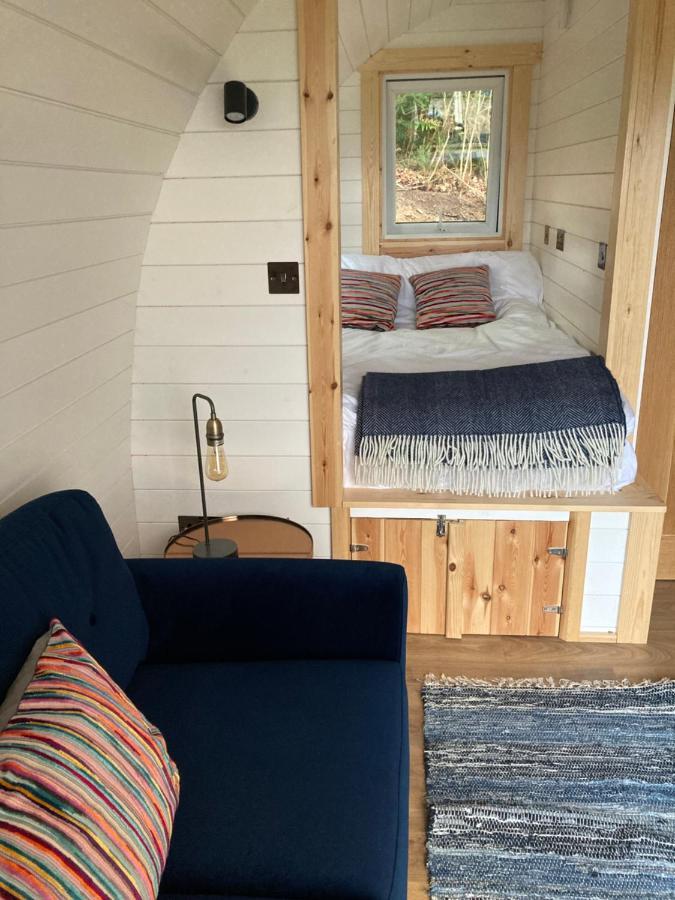 Cefn Crib Cabins 매킨레스 외부 사진
