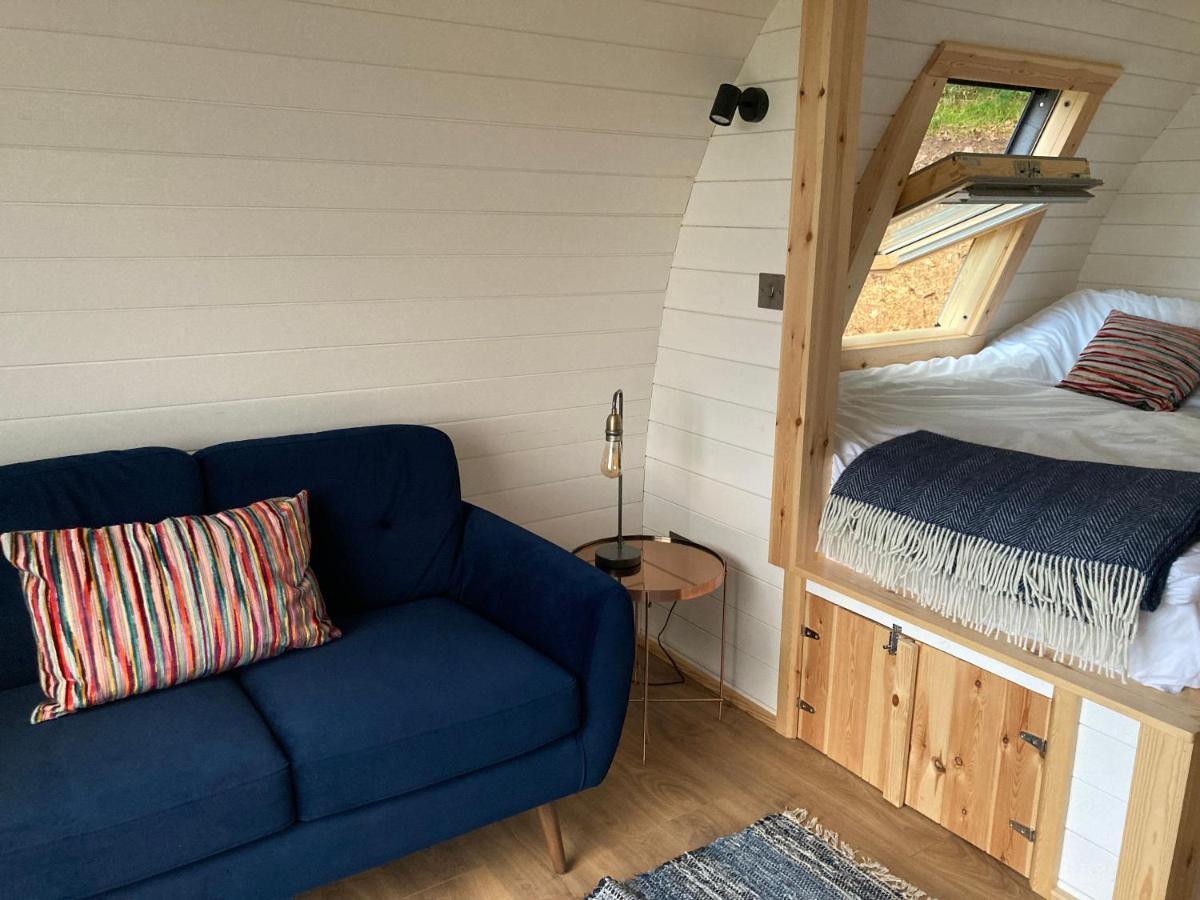 Cefn Crib Cabins 매킨레스 외부 사진