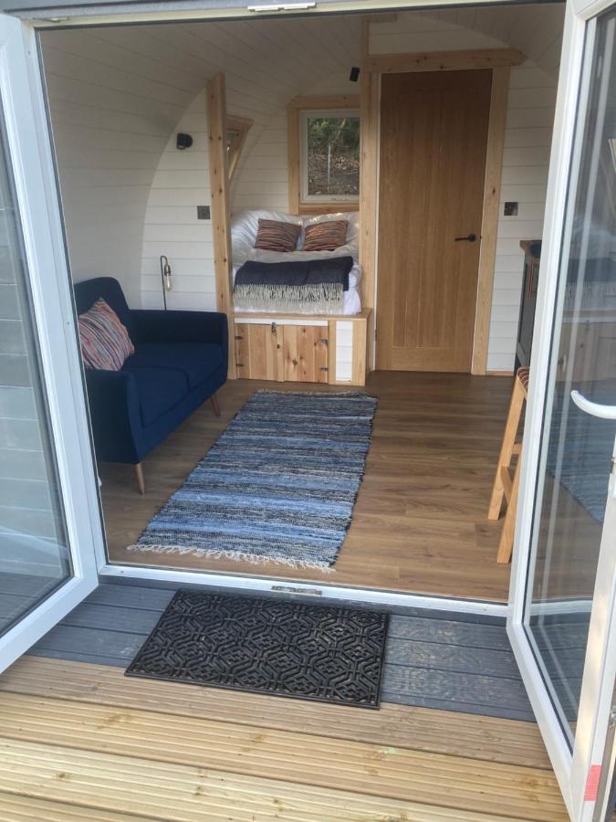 Cefn Crib Cabins 매킨레스 외부 사진
