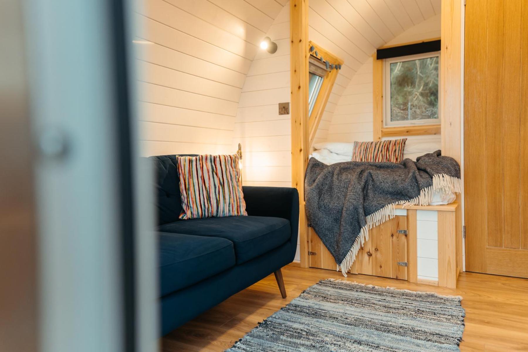 Cefn Crib Cabins 매킨레스 외부 사진